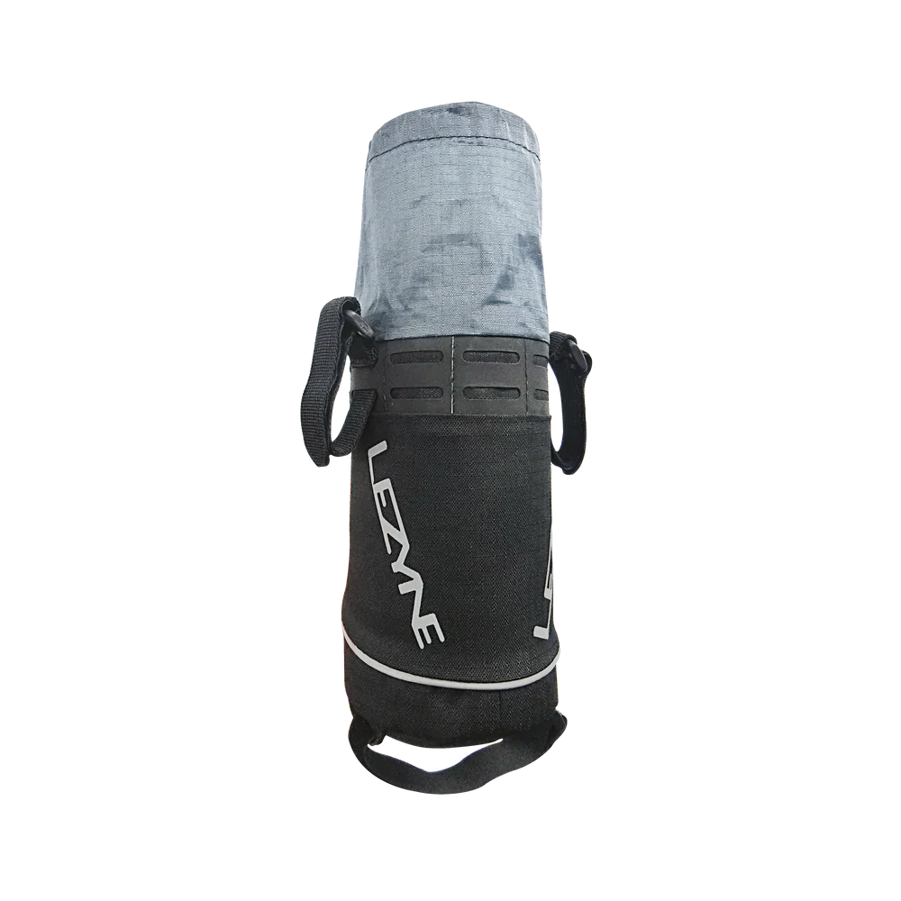Lezyne Stuff Caddy Bar Bag Strap 1.3L Black
